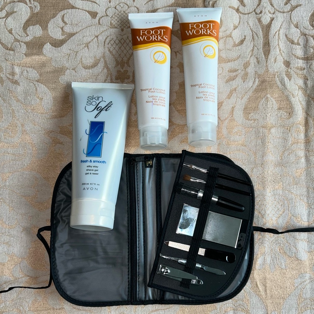 4 piece nail, foot and leg care bundle new